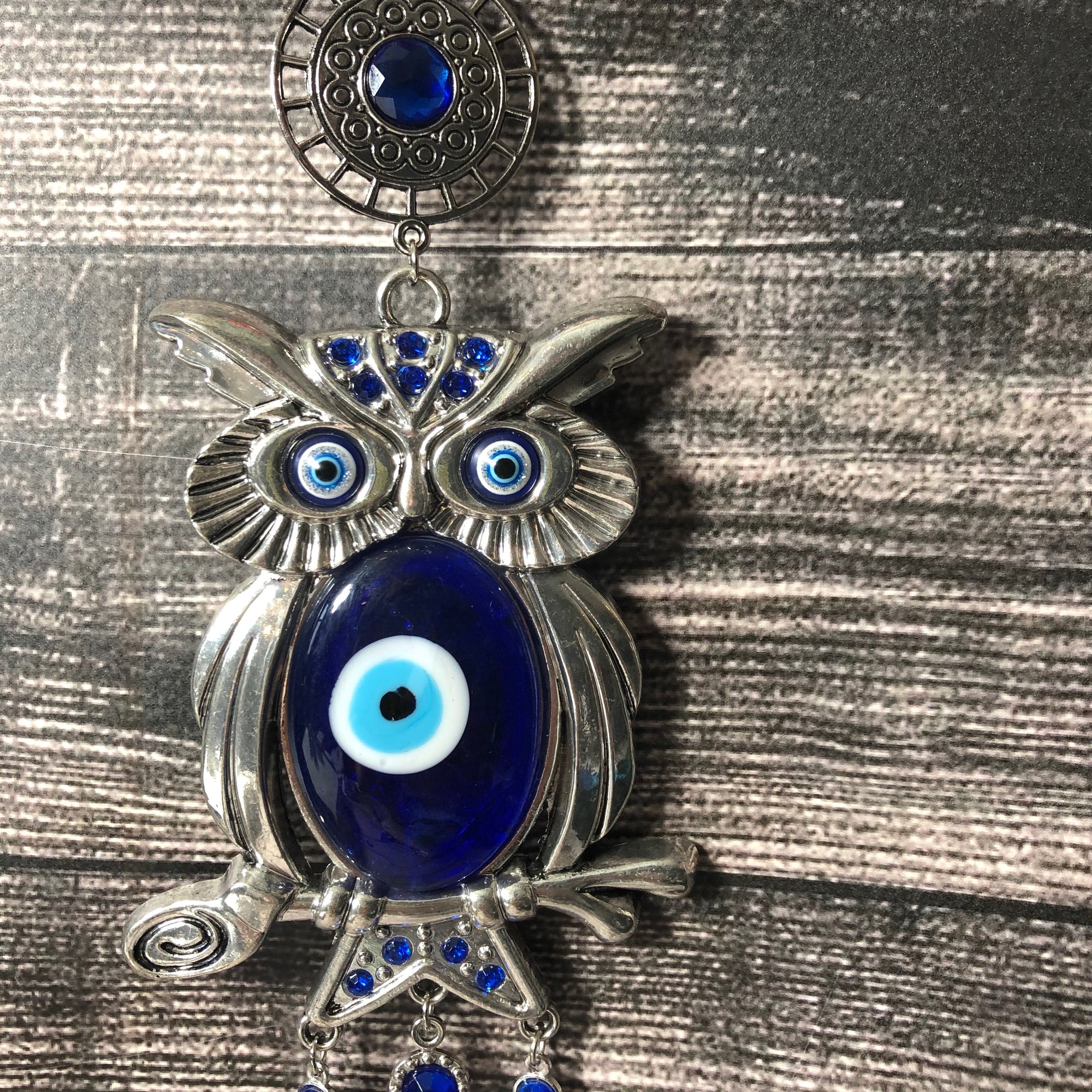 Evil Eye Owl Amulet