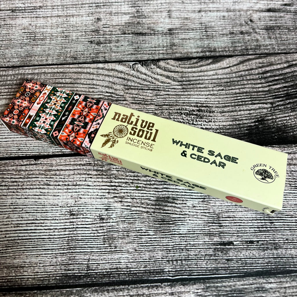 Native Soul Incense Sticks - Dragonfly Art and Soul Metaphysical Shop