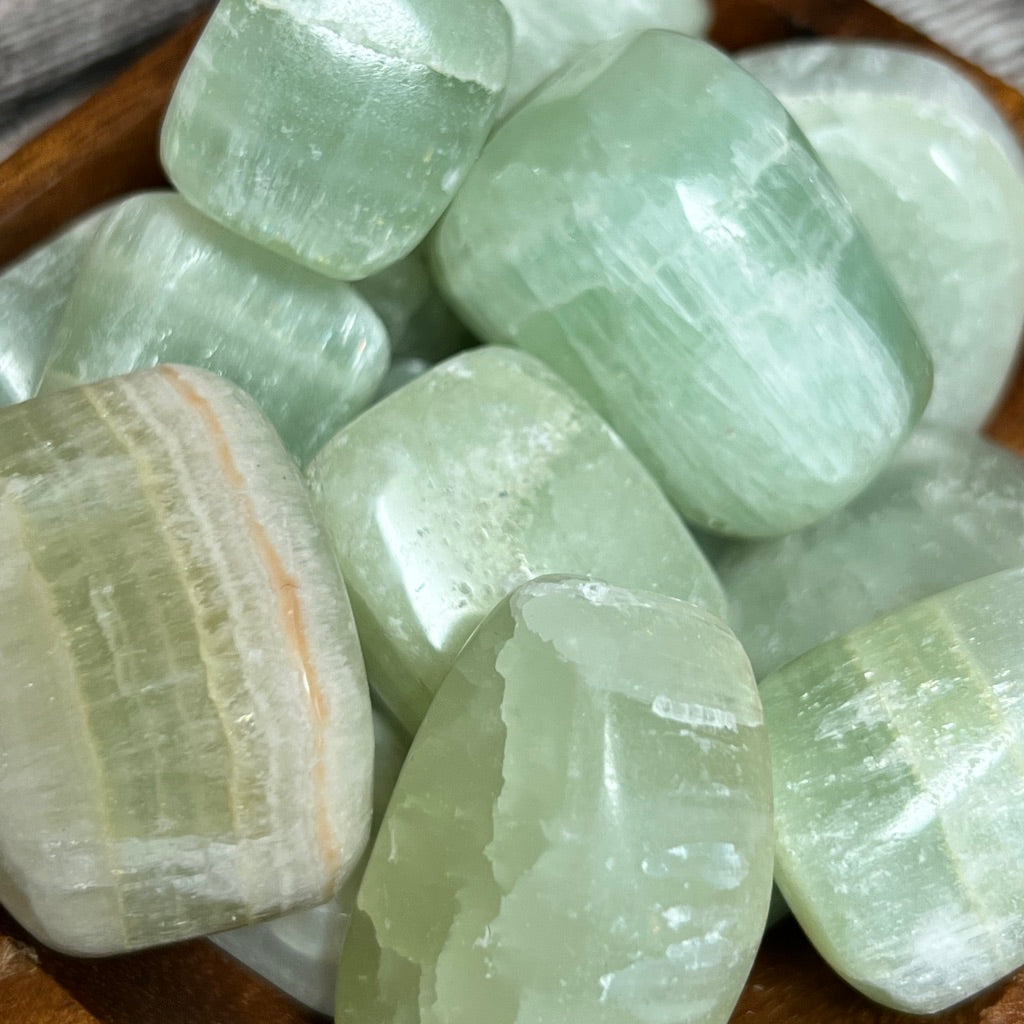 Pistachio Calcite