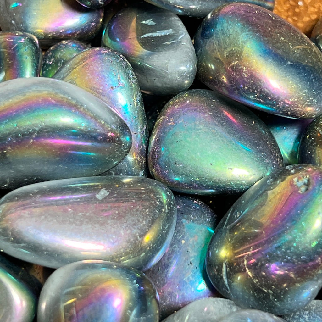 Rainbow Aura Quartz