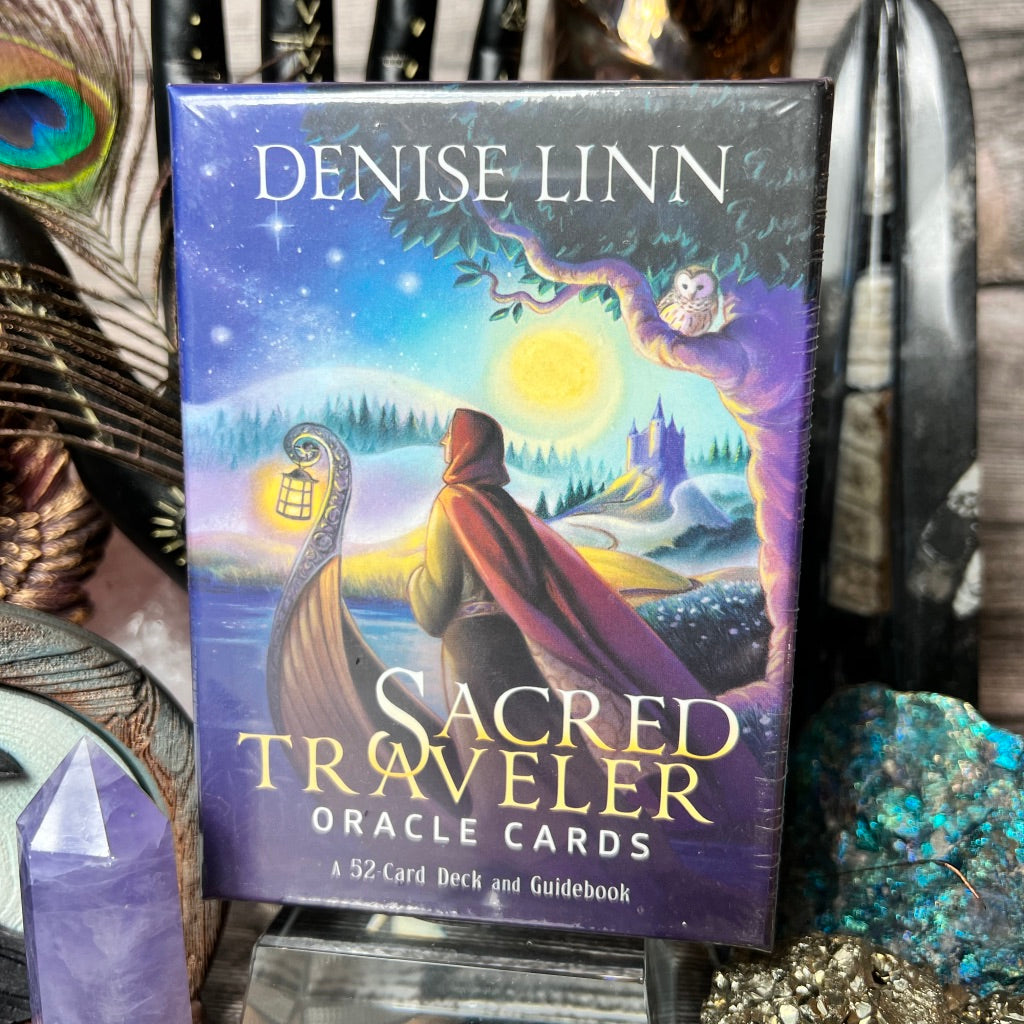 Sacred Traveler Oracle Cards: A 52-Card Deck and Guidebook