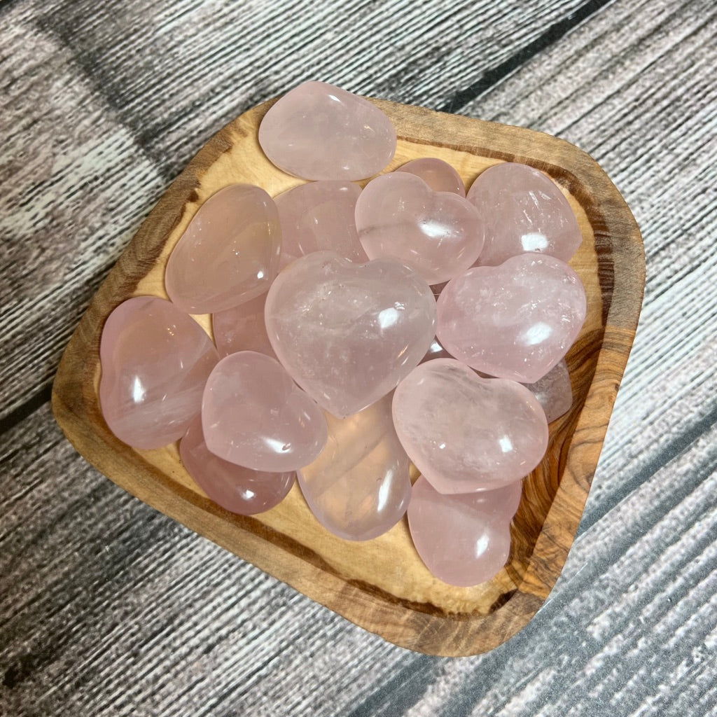 Rose Quartz Heart