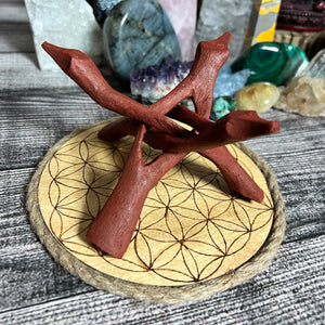3-Legged Wooden Stand