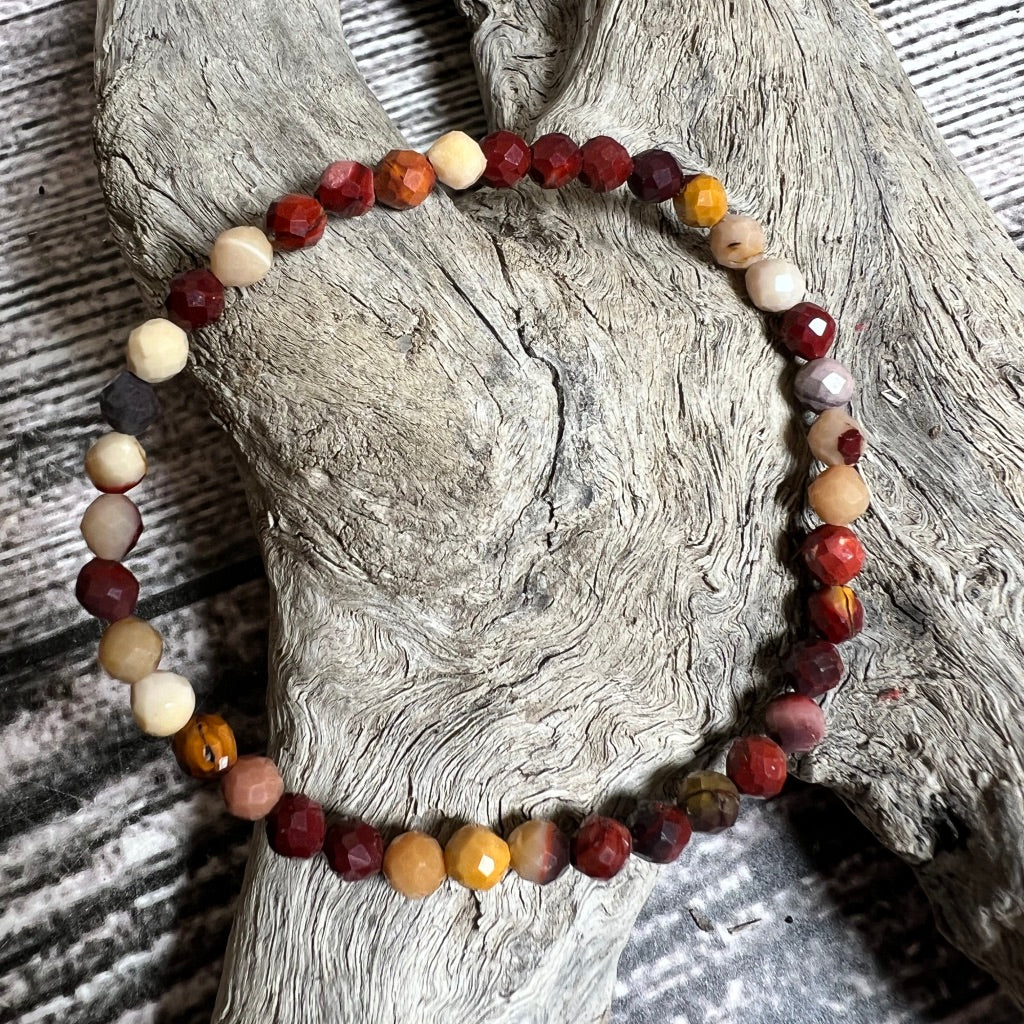 Mookaite Bracelet - Elastic