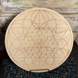 Wooden Crystal Grids
