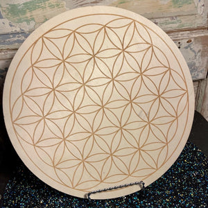 Wooden Crystal Grids