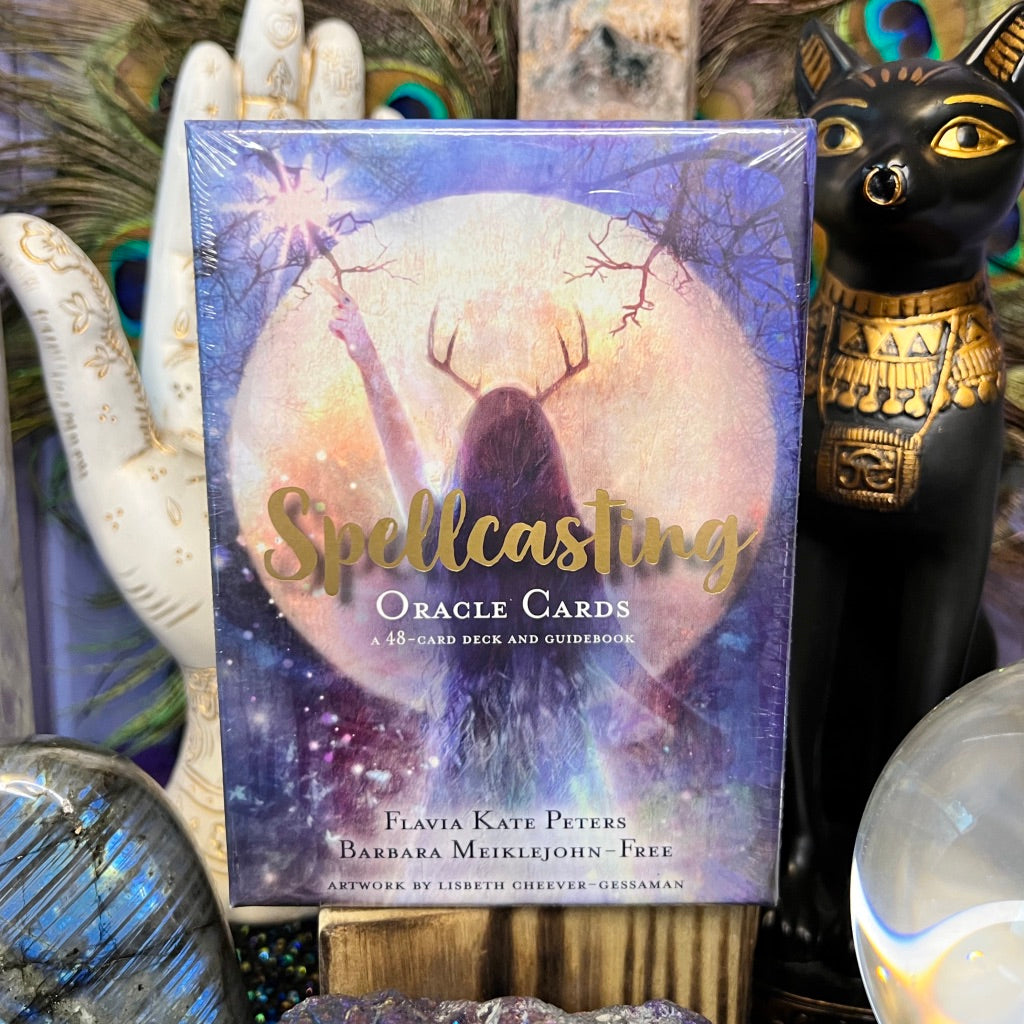 Spellcasting Oracle Cards: A 48-Card Deck and Guidebook