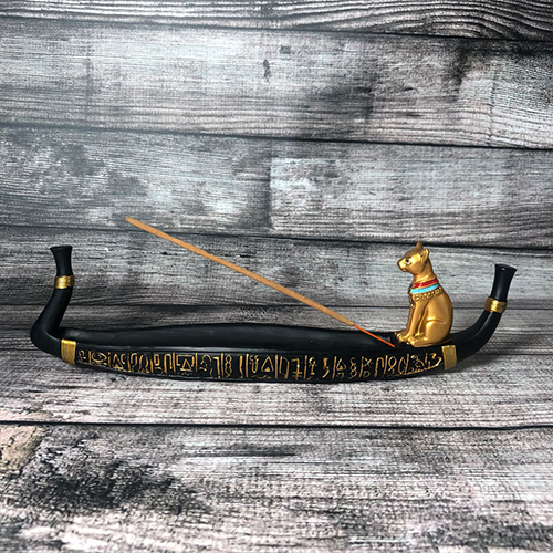 Bastet Cat Egyptian Incense Burner