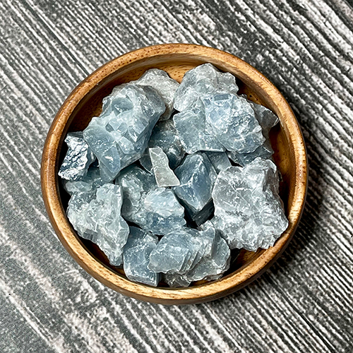 Blue Calcite bowl and high quality tumblers