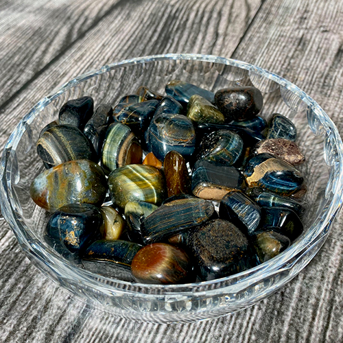 Blue Tigers Eye Crystals