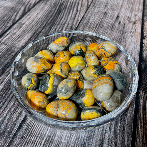 Bumble Bee Jasper Crystal