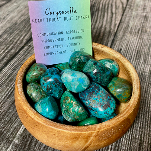 Chrysocolla Crystals