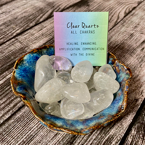 Clear Quartz Crystals