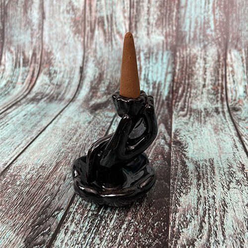 Mudra Hand Backflow Cone Burner