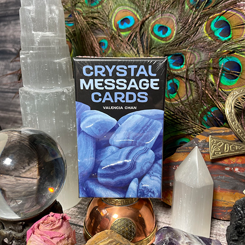 Crystal Message Cards - Dragonfly Art and Soul Metaphysical Shop