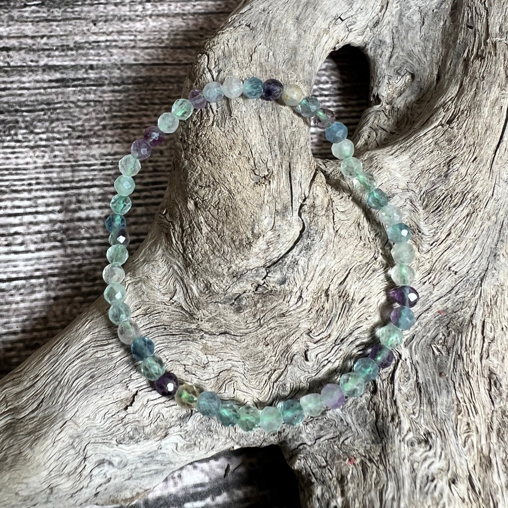 Fluorite Bracelet - Faceted