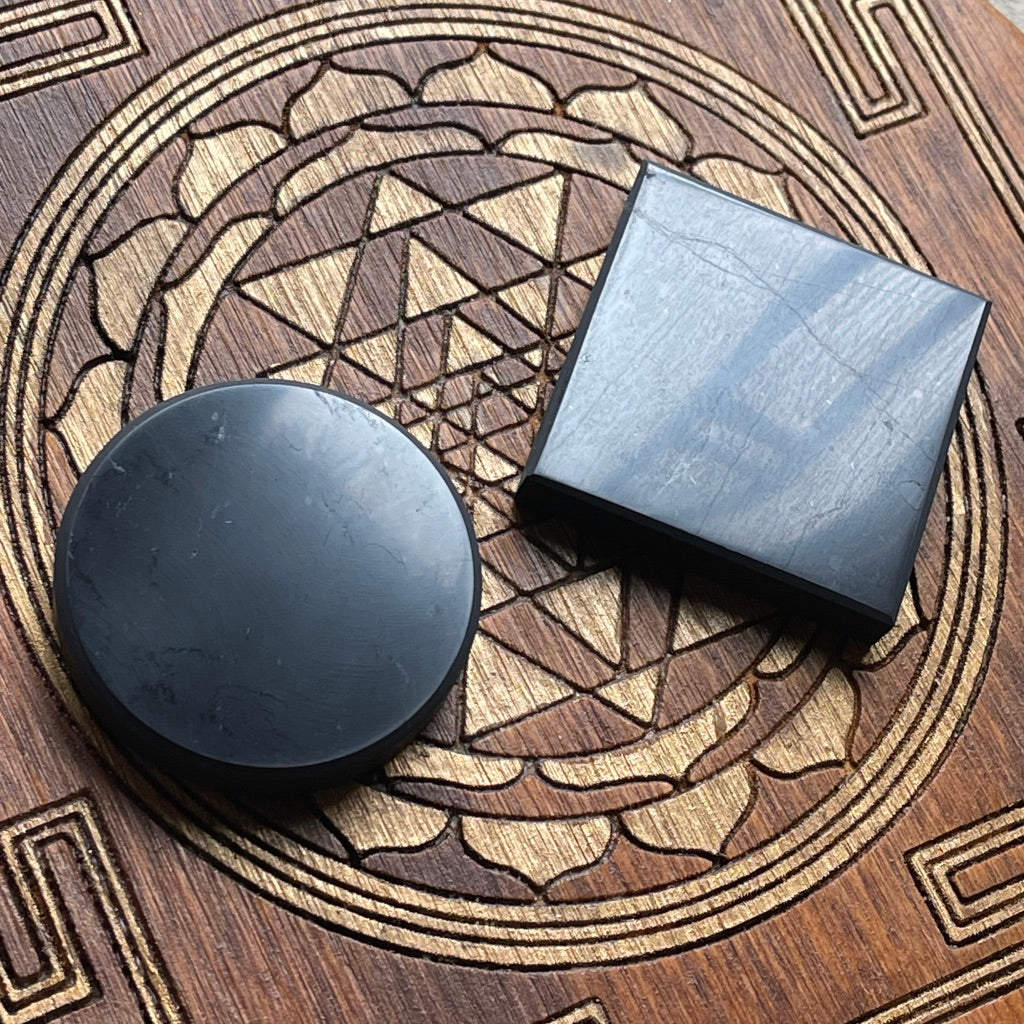 Shungite EMF Protection Plate