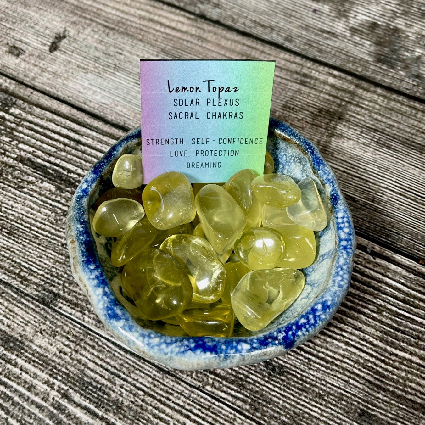 Lemon Topaz Crystal