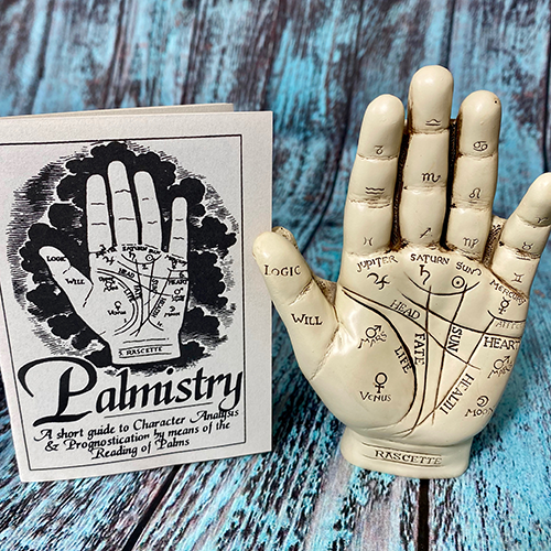 Palmistry Hand & Guide Book