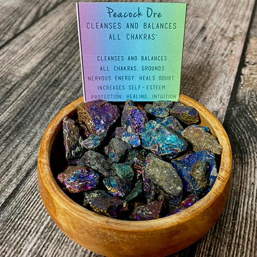 Peacock Ore Crystal