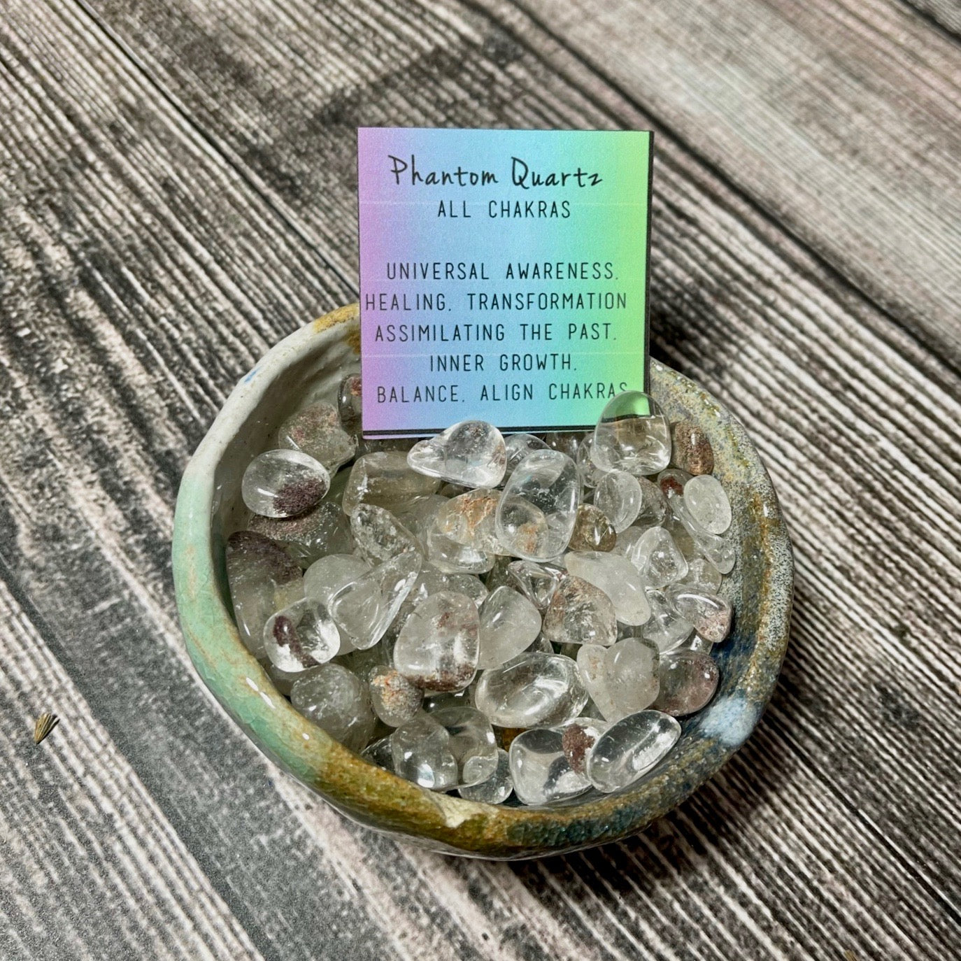 Phantom Quartz Crystal