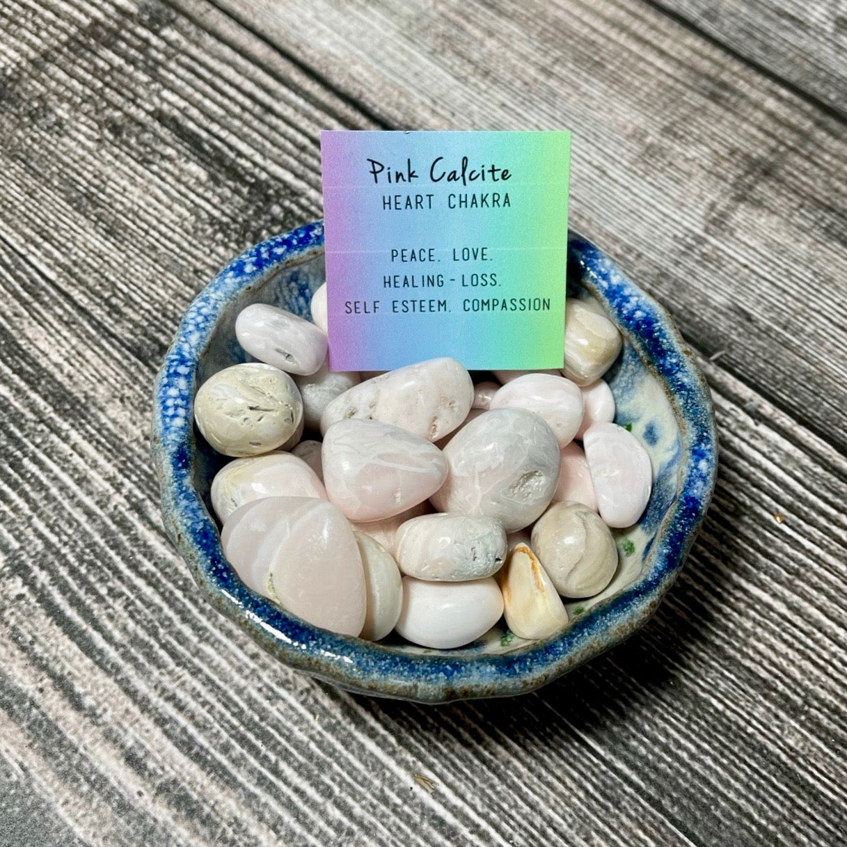 Pink Calcite Crystal