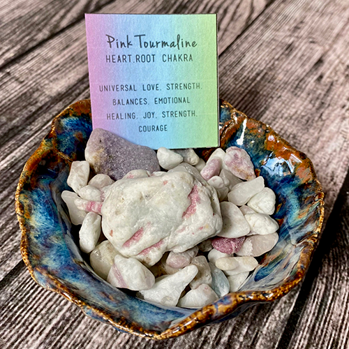 Pink Tourmaline Crystal