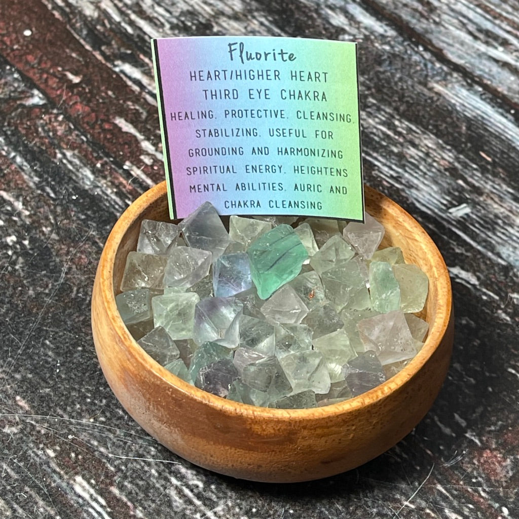Fluorite Octahedron