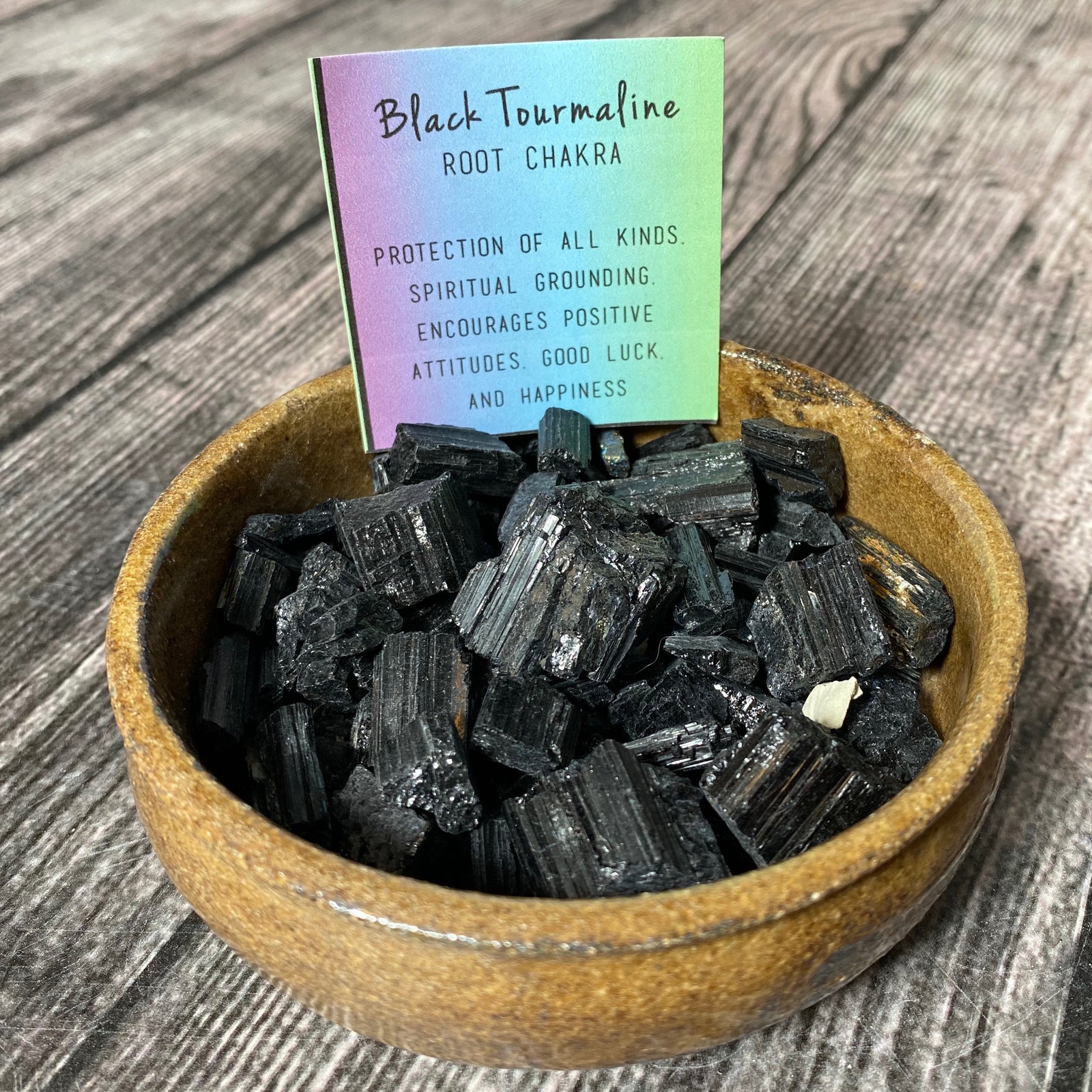 Black Tourmaline [rough]