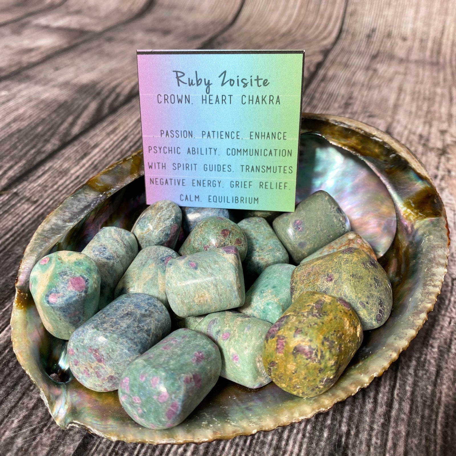 Ruby Fuchsite [rounded]