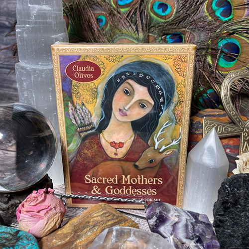 Sacred Mothers and Goddesses: 40 Oracle Cards & Guidebook Set