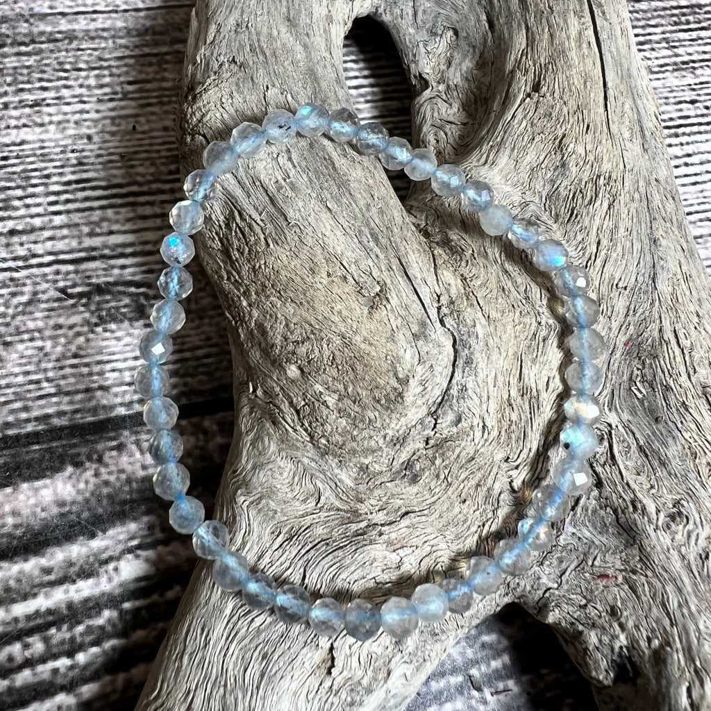 Labradorite Bracelet - Elastic