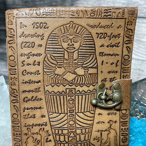 King Tut Leather Journal