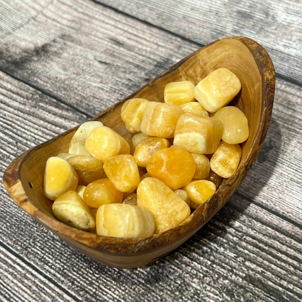 Orange Calcite (tumbled)