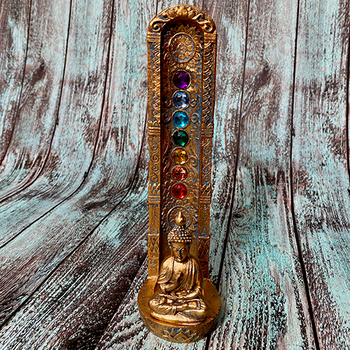 Vertical Buddha Chakra Incense Burner